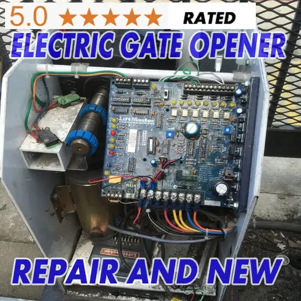  electric gate opener repair or new in Union City CA